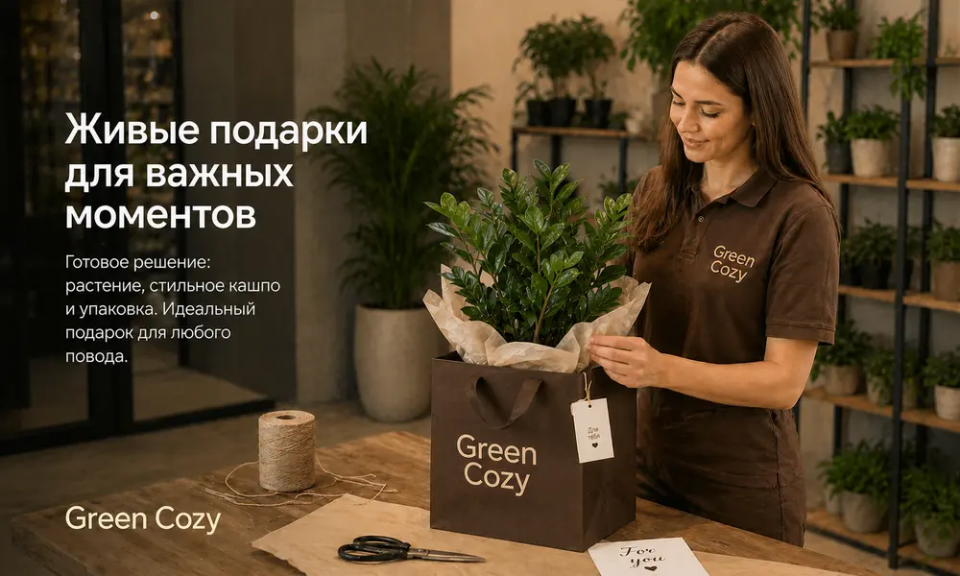 Растения в подарок